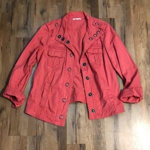 Maurice’s Coral Utility Jacket